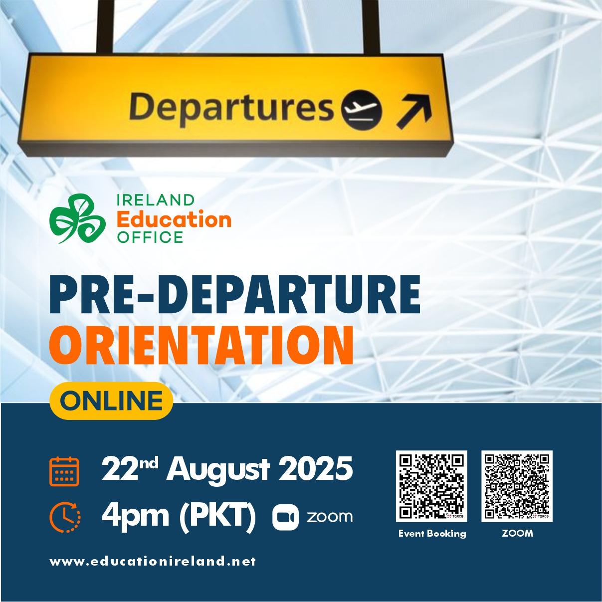 ONLINE PRE-DEPARTURE EVENT
