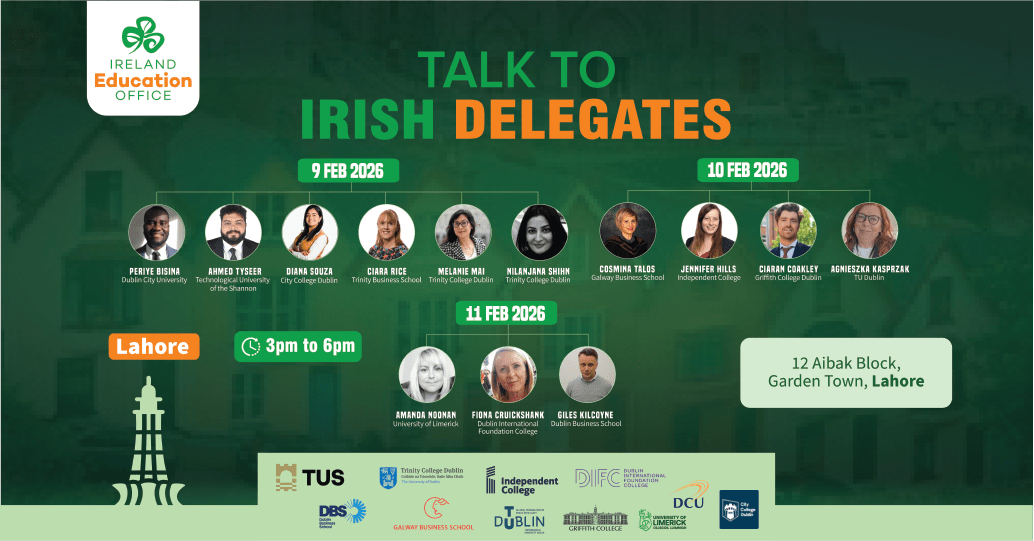 Talk to Irish Delegates in Lahore