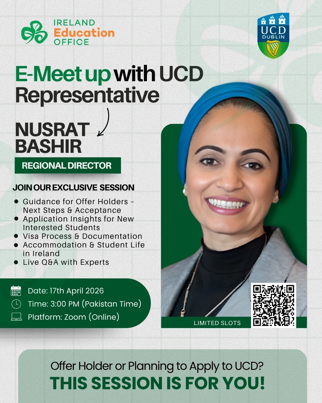 Offer Holder at University College Dublin | Prospective Candidate for 2026–27 Intake