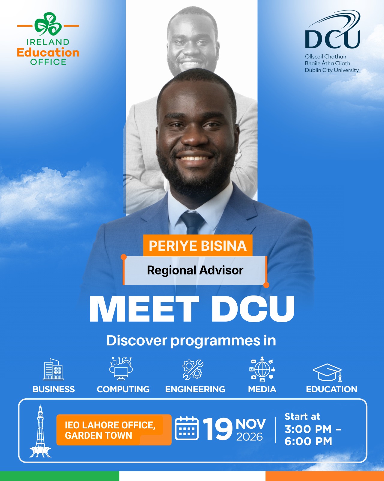 STUDY IN IRELAND | MEET DCU IN LAHORE