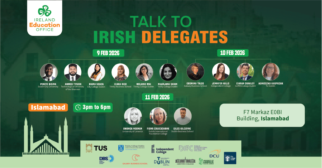 Talk to Irish Delegates in Islamabad