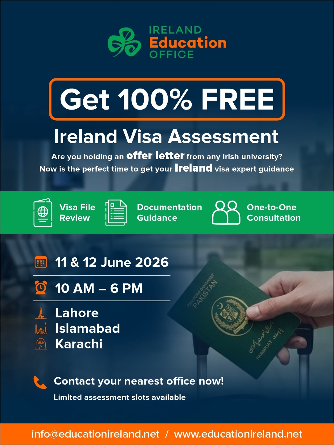 Get 100% Free - Irish Visa Assessment