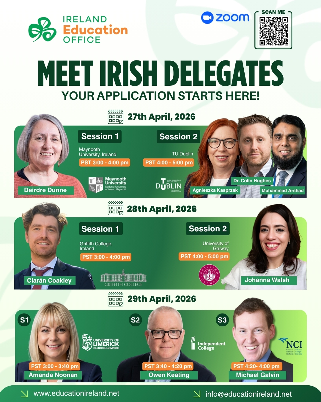 Meet Irish Delegates