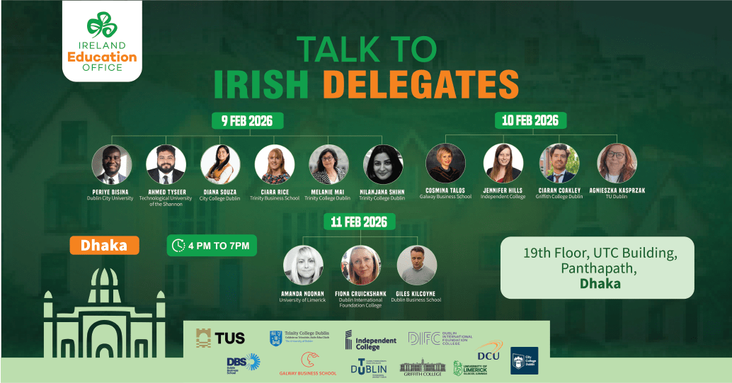 Talk to Irish Delegates in Dhaka